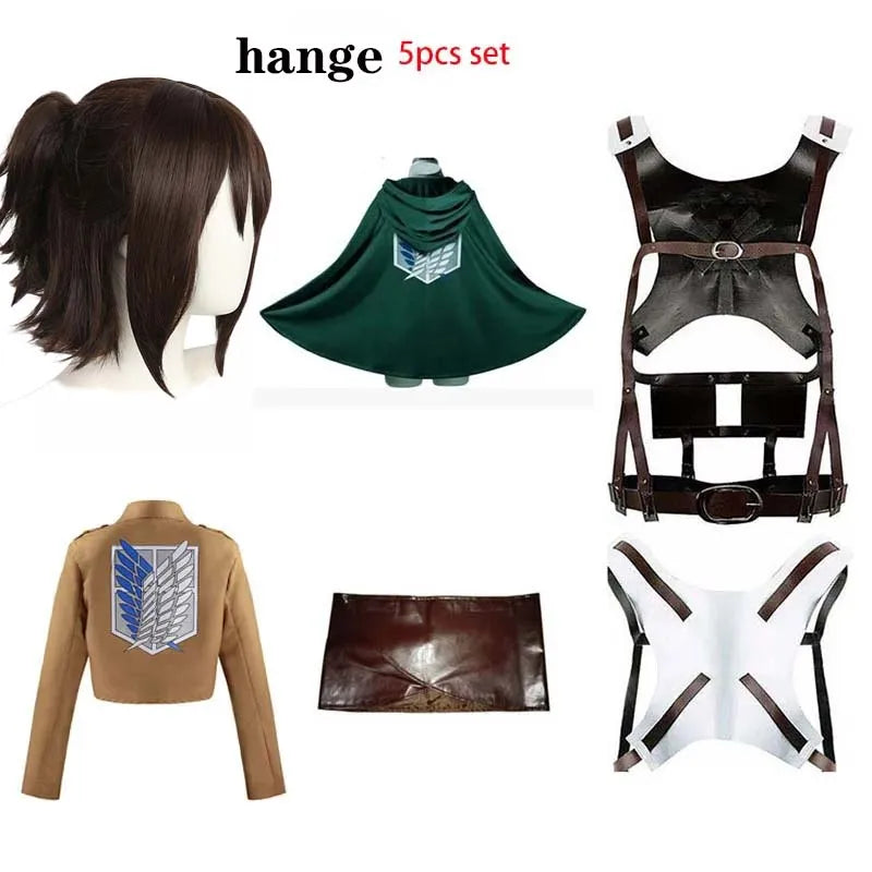 Anime-Inspired Scout Uniform Cosplay Costume Full Set