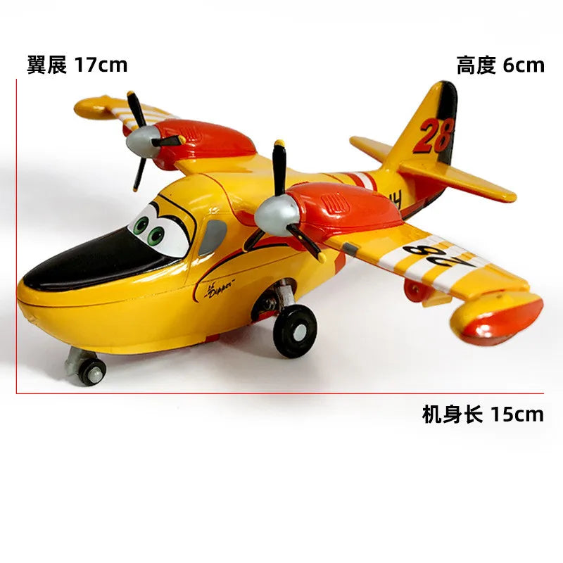 Planes Toys Dust Crophopper Skipper Dottie Ehsani Metal Diecast Fighter Aircraft Collectible Model Peripheral Toys Birthday Gift