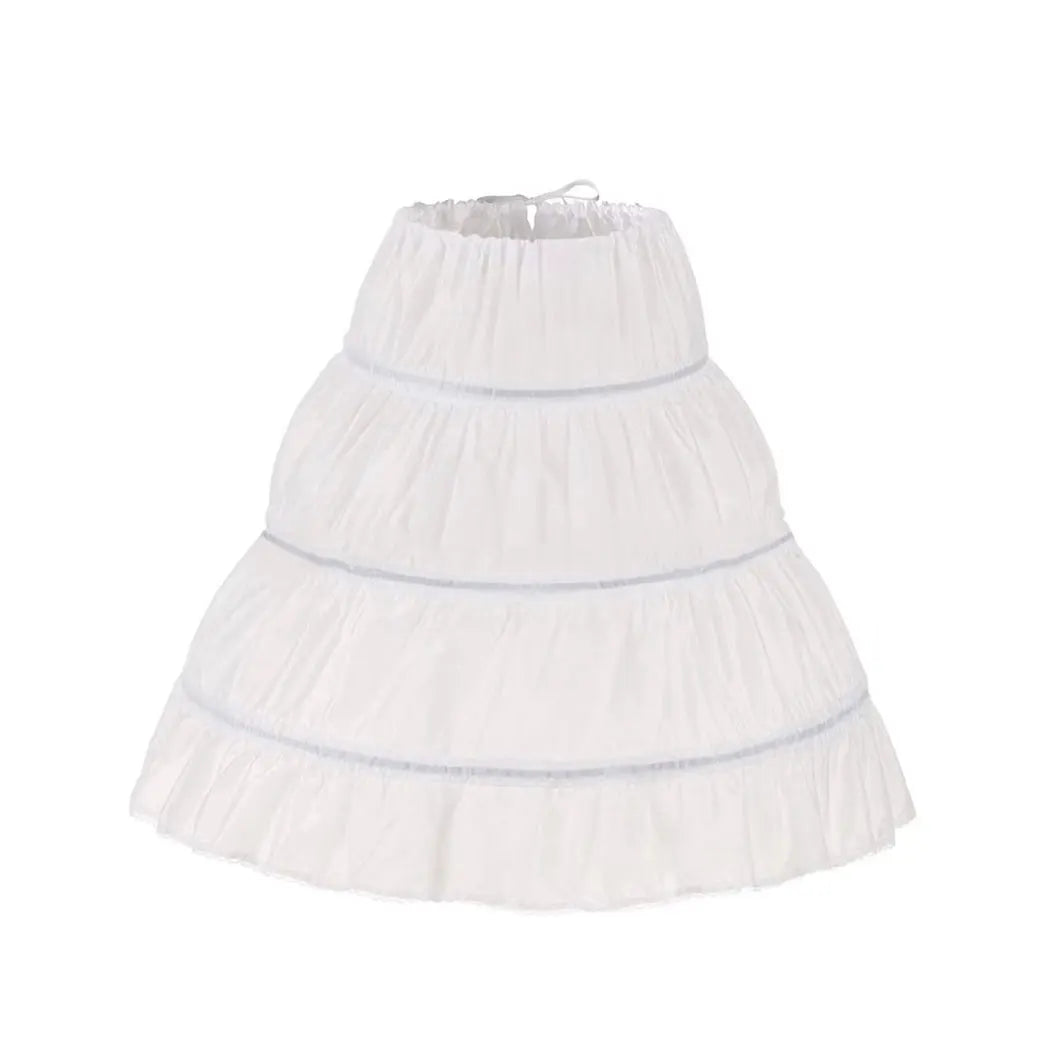 Girls Elegant Mesh Princess Ball Gown Costume Dress