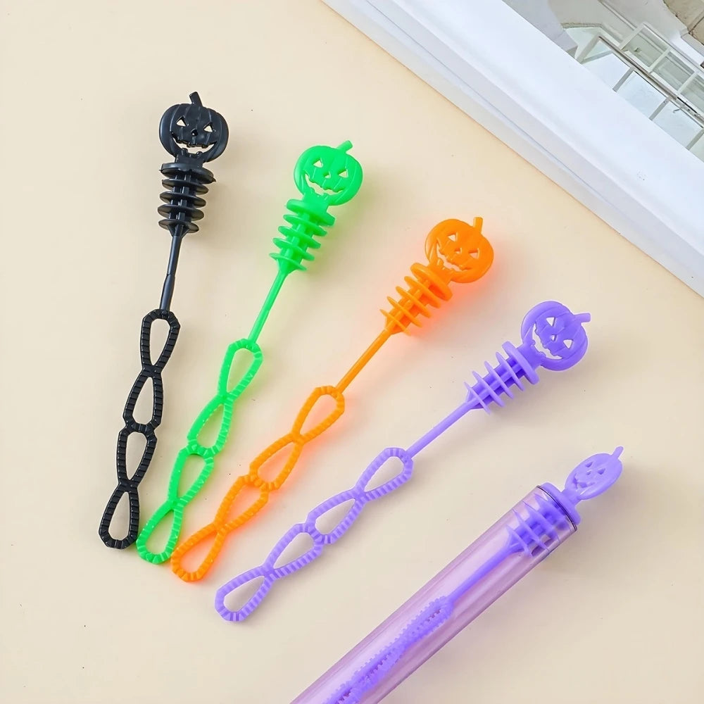10-50 Pcs Halloween Pumpkin Soap-free Test Tube for Halloween Horror Prank Party Carnival Party School Party Gift Decoration