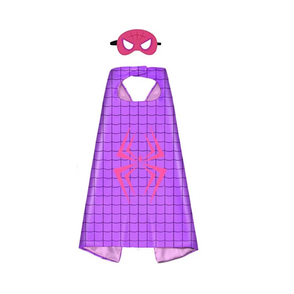 Kids Superhero-Inspired Cape Costume for Parties