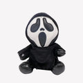 New 18cm Ghostface Plush Toy Death Figure Horror Doll Soft Stuffed Grimace  Halloween Toy Doll Halloween Decoration Doll Gifts
