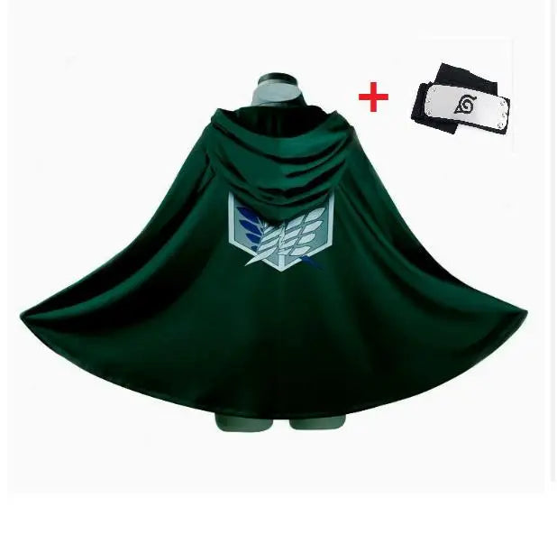 Green Scouting Legion Inspired Cosplay Cloak
