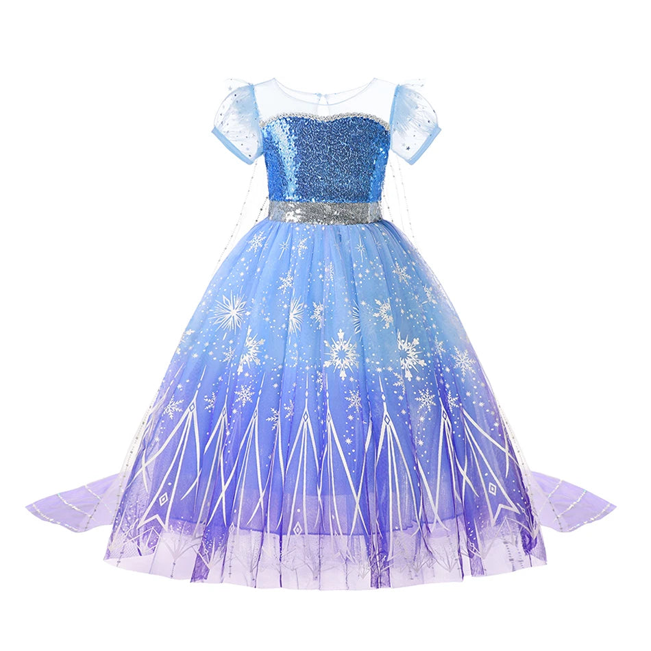 Girls Princess Dress Halloween Costume for Kids